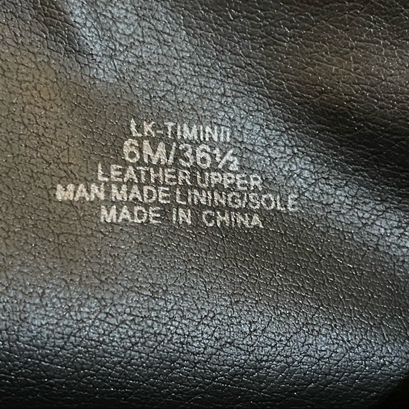 NWT Lucky Brand Timinii Leather Knee High Round Toe Riding Boots - Picture 16 of 16